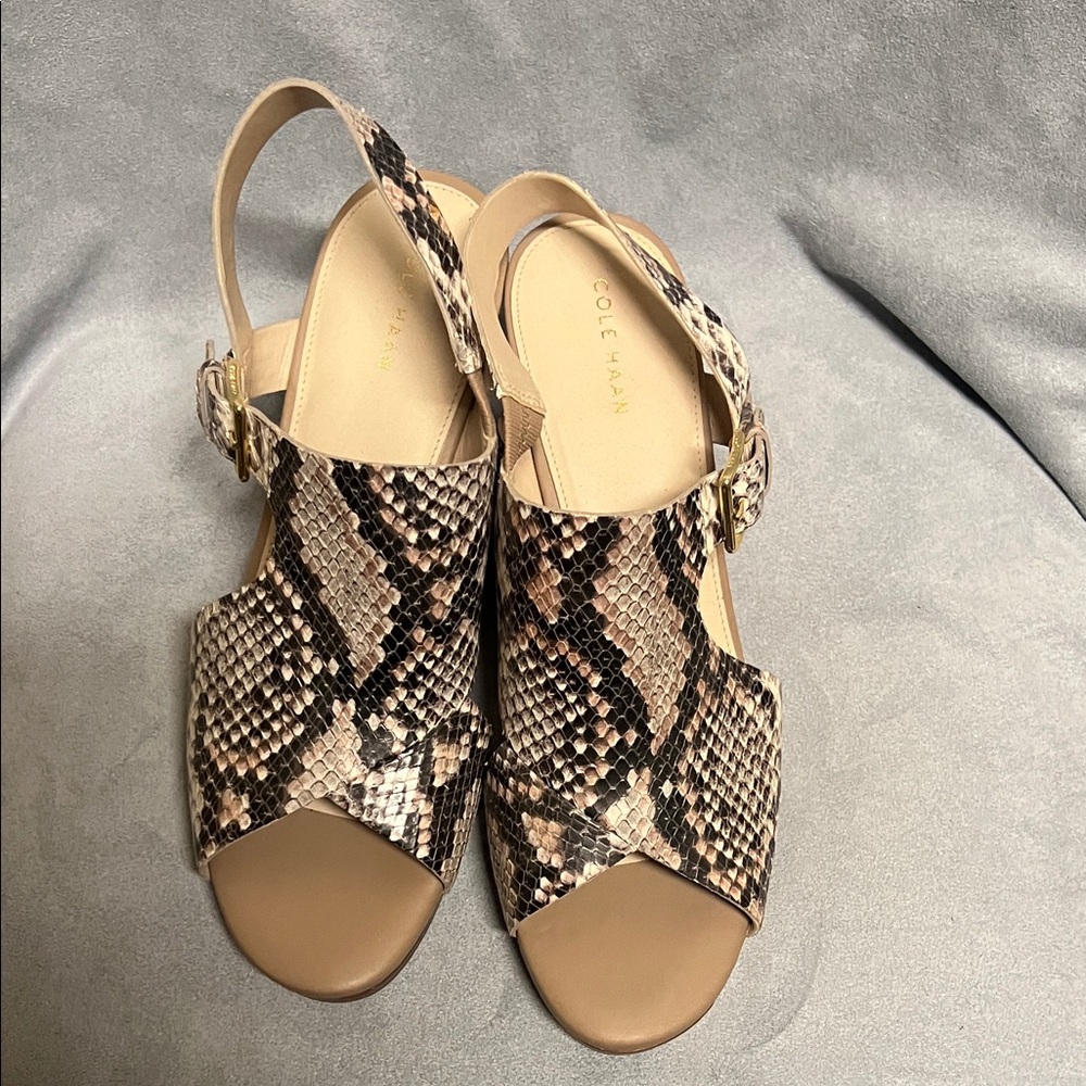 Cole Haan Women's Sandals - Snakeskin Pattern